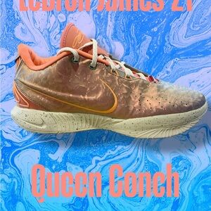 Nike LeBron James 21 men’s Sneakers - Pink and Orange